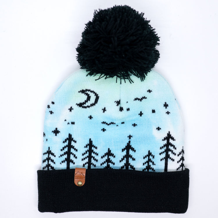 Hand-Dyed Kids Winter Beanie – Tots  #007