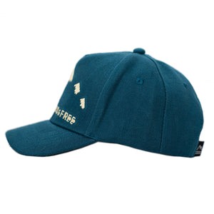 Mountain embroidered kid's hat by Wild and Free Children's snapback hats.